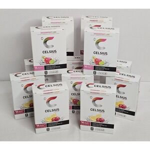 Celsius Live Fit Energy Drink 14 On The Go Packets Lot Of 12